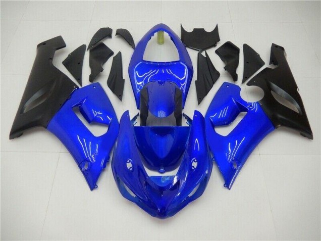 Blau ZX6R 05-06 Motorrad Verkleidungen Blau ZX6R 05-06 Motorrad Verkleidungen