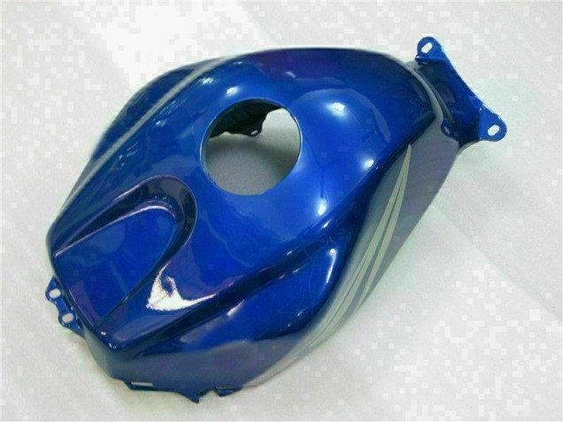 Blau mit silberner Flamme CBR 600 RR 03-04 Motorrad Verkleidungen Blau mit silberner Flamme CBR 600 RR 03-04 Motorrad Verkleidungen