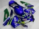 BlauGrün Movistar Castrol CBR 600 RR 03-04 Motorrad Verkleidungen BlauGrün Movistar Castrol CBR 600 RR 03-04 Motorrad Verkleidungen