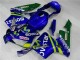 BlauGrün Movistar Castrol CBR 600 RR 03-04 Motorrad Verkleidungen BlauGrün Movistar Castrol CBR 600 RR 03-04 Motorrad Verkleidungen