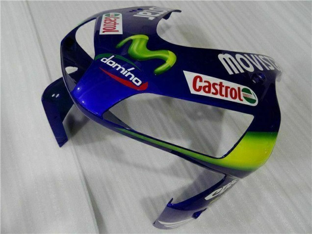 BlauGrün Movistar Castrol CBR 600 RR 03-04 Motorrad Verkleidungen BlauGrün Movistar Castrol CBR 600 RR 03-04 Motorrad Verkleidungen
