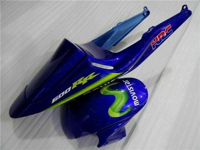 BlauGrün Movistar Castrol CBR 600 RR 03-04 Motorrad Verkleidungen BlauGrün Movistar Castrol CBR 600 RR 03-04 Motorrad Verkleidungen