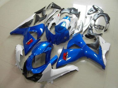 Blaur und Weißer OEM Stil GSXR 1000 K9 09-16 Motorrad Verkleidung
