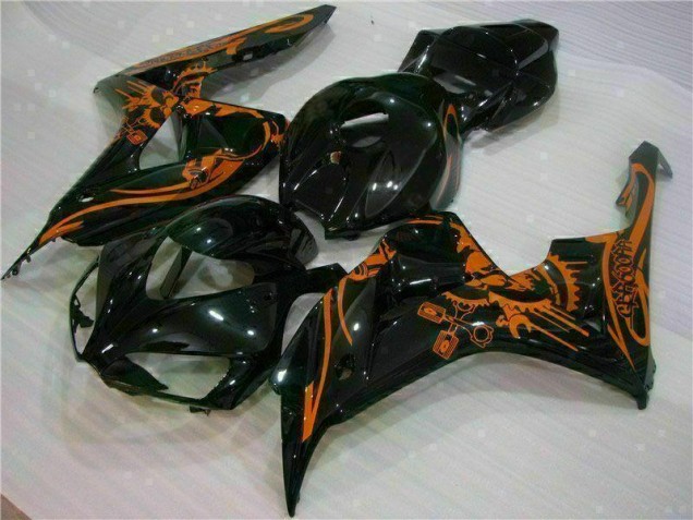 Braun Schwarz CBR 1000 RR 06-07 Motorrad Verkleidungen Braun Schwarz CBR 1000 RR 06-07 Motorrad Verkleidungen