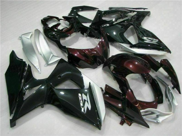 Braun Schwarz GSXR 1000 K9 09-16 Motorrad Verkleidung Braun Schwarz GSXR 1000 K9 09-16 Motorrad Verkleidung