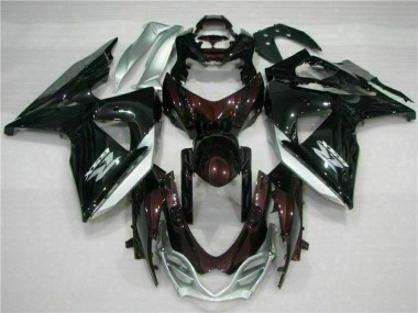 Braun Schwarz GSXR 1000 K9 09-16 Motorrad Verkleidung