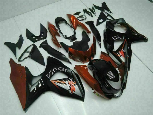 Braun Schwarz GSXR 1000 K9 09-16 Motorrad Verkleidungen Braun Schwarz GSXR 1000 K9 09-16 Motorrad Verkleidungen