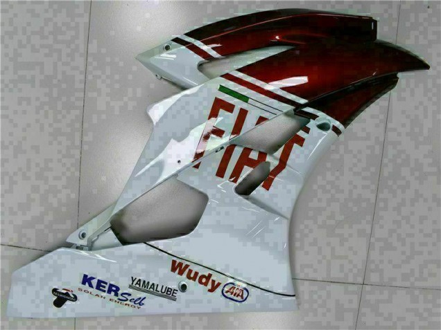 Braun Weiß R6 06-07 Motorrad Verkleidungen Braun Weiß R6 06-07 Motorrad Verkleidungen