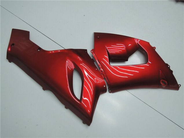 Candy Rot ZX6R 05-06 Motorrad Verkleidungen Candy Rot ZX6R 05-06 Motorrad Verkleidungen
