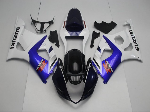 Dunkel Blau Vorderseite und Blau GSXR 1000 K3 03-04 Motorrad Verkleidungen Dunkel Blau Vorderseite und Blau GSXR 1000 K3 03-04 Motorrad Verkleidungen