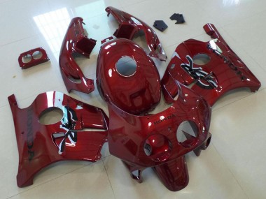 Dunkel rot CBR 250 RR MC22 91-98 Motorrad Verkleidungen