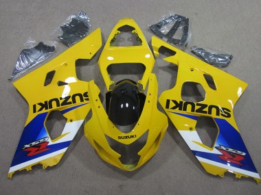 Gelb Blau GSXR 600 K4 04-05 Motorrad Verkleidungen