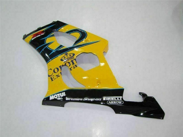 Gelb GSXR 1000 K3 03-04 Motorrad Verkleidungen Gelb GSXR 1000 K3 03-04 Motorrad Verkleidungen