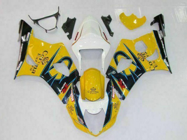 Gelb GSXR 1000 K3 03-04 Motorrad Verkleidungen Gelb GSXR 1000 K3 03-04 Motorrad Verkleidungen