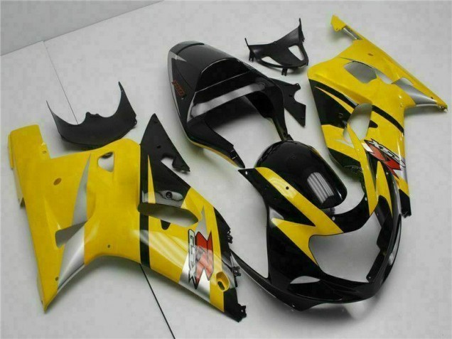 Gelb GSXR 600 / 750 K1 K2 K3 01-03 Motorrad Verkleidung Gelb GSXR 600 / 750 K1 K2 K3 01-03 Motorrad Verkleidung