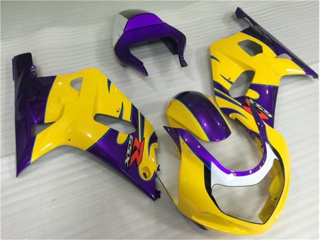 Gelb GSXR 600 / 750 K1 K2 K3 01-03 Motorrad Verkleidungen Gelb GSXR 600 / 750 K1 K2 K3 01-03 Motorrad Verkleidungen