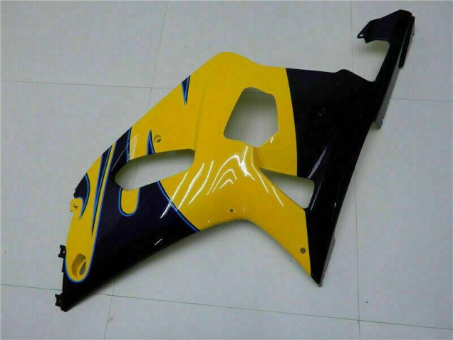 Gelb GSXR 600 / 750 K1 K2 K3 01-03 Motorrad Vollverkleidung Gelb GSXR 600 / 750 K1 K2 K3 01-03 Motorrad Vollverkleidung
