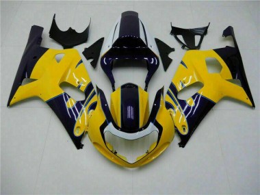 Gelb GSXR 600 / 750 K1 K2 K3 01-03 Motorrad Vollverkleidung