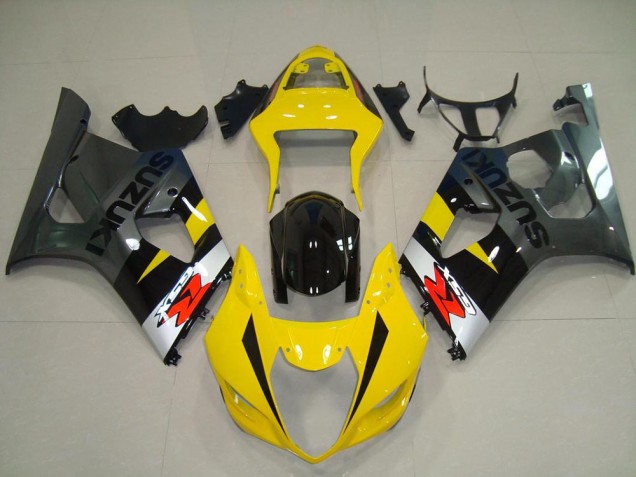 Gelb Grau GSXR 1000 K3 03-04 Motorrad Verkleidungen Gelb Grau GSXR 1000 K3 03-04 Motorrad Verkleidungen