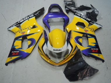 Gelb Lila GSXR 600 K1 K2 K3 01-03 Motorrad Verkleidungen