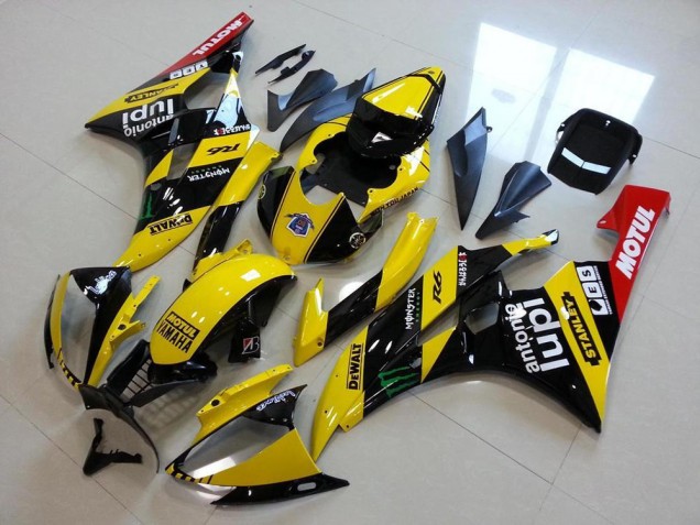 Gelb Monster Lupi R6 06-07 Motorrad Verkleidungen Gelb Monster Lupi R6 06-07 Motorrad Verkleidungen
