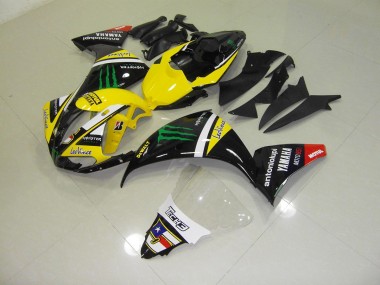 Gelb Monster R1 12-14 Motorrad Verkleidungen