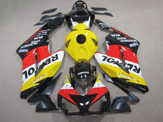 Gelb Rot Repsol CBR 1000 RR 04-05 Motorrad Verkleidungen Gelb Rot Repsol CBR 1000 RR 04-05 Motorrad Verkleidungen