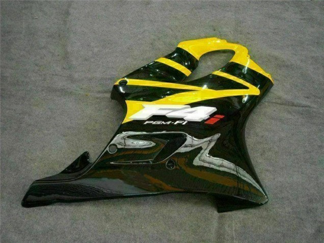 Gelb Schwarz CBR 600 F4i 01-03 Motorrad Verkleidung Gelb Schwarz CBR 600 F4i 01-03 Motorrad Verkleidung