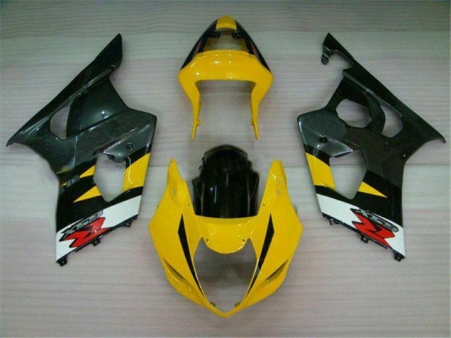 Gelb Schwarz GSXR 1000 K3 03-04 Motorrad Verkleidungen Gelb Schwarz GSXR 1000 K3 03-04 Motorrad Verkleidungen