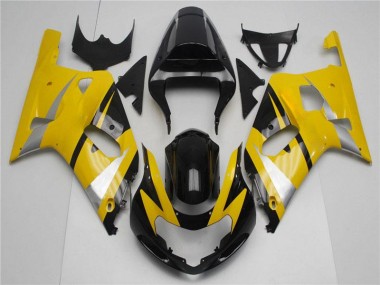 Gelb Schwarz GSXR 600 / 750 K1 K2 K3 01-03 Motorrad Verkleidung