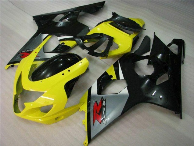 Gelb Schwarz GSXR 600 / 750 K4 04-05 Motorrad Verkleidung Gelb Schwarz GSXR 600 / 750 K4 04-05 Motorrad Verkleidung