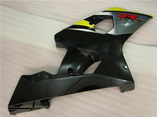 Gelb Schwarz GSXR 600 / 750 K4 04-05 Motorrad Verkleidung Gelb Schwarz GSXR 600 / 750 K4 04-05 Motorrad Verkleidung