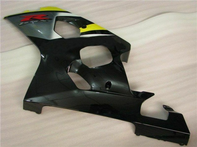 Gelb Schwarz GSXR 600 / 750 K4 04-05 Motorrad Verkleidung Gelb Schwarz GSXR 600 / 750 K4 04-05 Motorrad Verkleidung