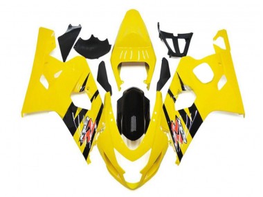 Gelb Schwarz GSXR 600 / 750 K4 04-05 Motorrad Verkleidungen