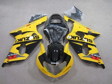 Gelb Schwarz GSXR 600 K1 K2 K3 01-03 Motorrad Verkleidungen