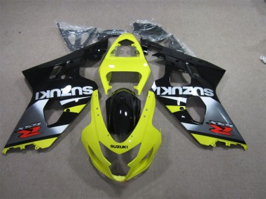 Gelb Schwarz GSXR 600 K4 04-05 Motorrad Verkleidungen