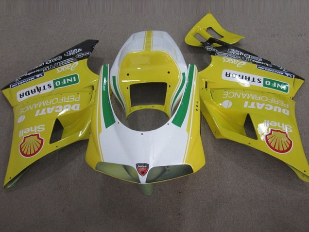 Gelb Shell Info Strrda Ducati 748 93-05 Motorrad Verkleidungen Gelb Shell Info Strrda Ducati 748 93-05 Motorrad Verkleidungen