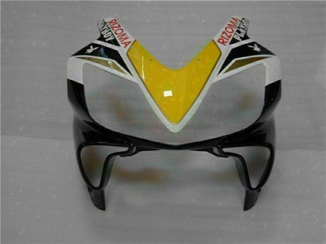 Gelb Silber Schwarz Playboy CBR 600 F4i 01-03 Motorrad Verkleidungen Gelb Silber Schwarz Playboy CBR 600 F4i 01-03 Motorrad Verkleidungen