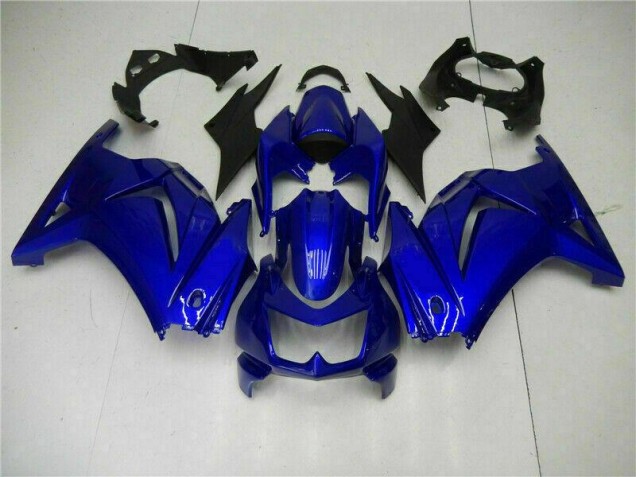 Glänzend Blau EX250 08-12 Motorrad Verkleidungen Glänzend Blau EX250 08-12 Motorrad Verkleidungen