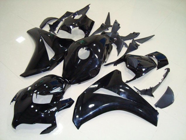 Glänzend Schwarz CBR 1000 RR 08-11 Motorrad Verkleidung Glänzend Schwarz CBR 1000 RR 08-11 Motorrad Verkleidung