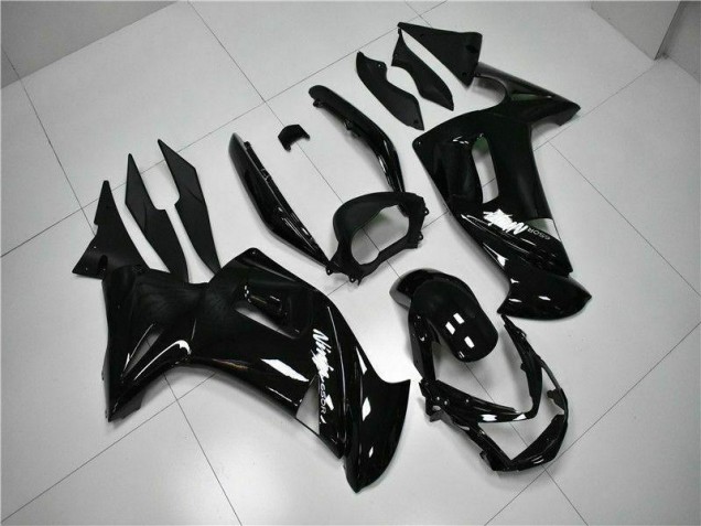 Glänzend Schwarz EX650 06-08 Motorrad Verkleidungen Glänzend Schwarz EX650 06-08 Motorrad Verkleidungen