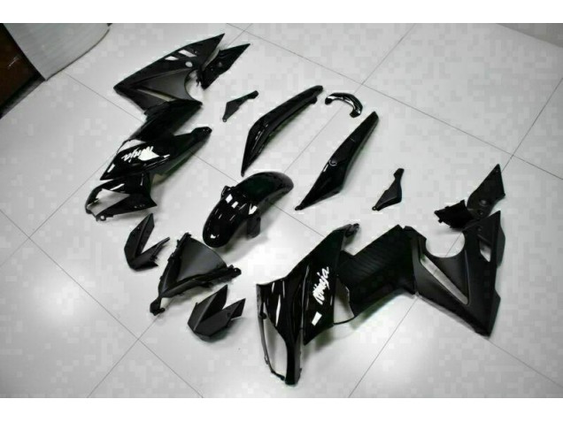Glänzend Schwarz EX650 09-11 Motorrad Verkleidungen Glänzend Schwarz EX650 09-11 Motorrad Verkleidungen