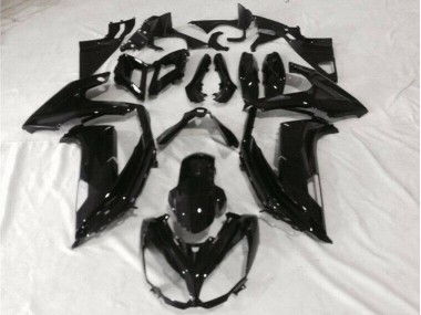 Glänzend Schwarz EX650 12-16 Motorrad Verkleidung