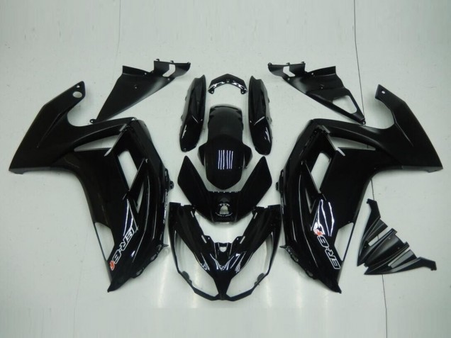 Glänzend Schwarz EX650 12-16 Motorrad Verkleidungen Glänzend Schwarz EX650 12-16 Motorrad Verkleidungen