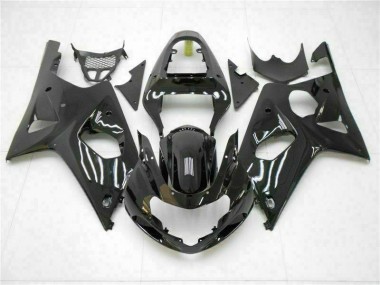 Glänzend Schwarz GSXR 1000 K1 00-02 Motorrad Verkleidungen