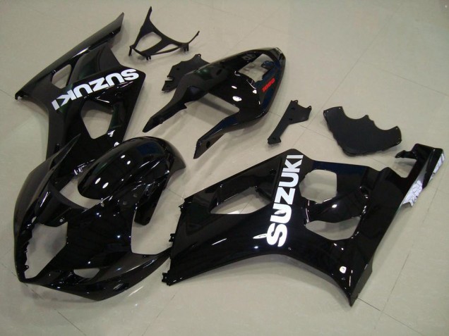 Glänzend Schwarz GSXR 1000 K3 03-04 Motorrad Verkleidungen Komplett Sets Glänzend Schwarz GSXR 1000 K3 03-04 Motorrad Verkleidungen Komplett Sets
