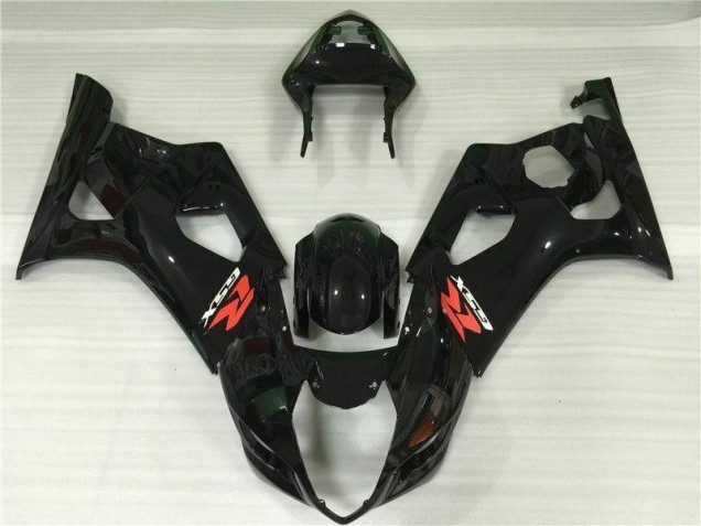 Glänzend Schwarz GSXR 1000 K3 03-04 Motorrad Vollverkleidung Glänzend Schwarz GSXR 1000 K3 03-04 Motorrad Vollverkleidung