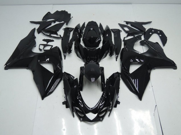 Glänzend Schwarz GSXR 1000 K9 09-16 Motorrad Verkleidungen Glänzend Schwarz GSXR 1000 K9 09-16 Motorrad Verkleidungen