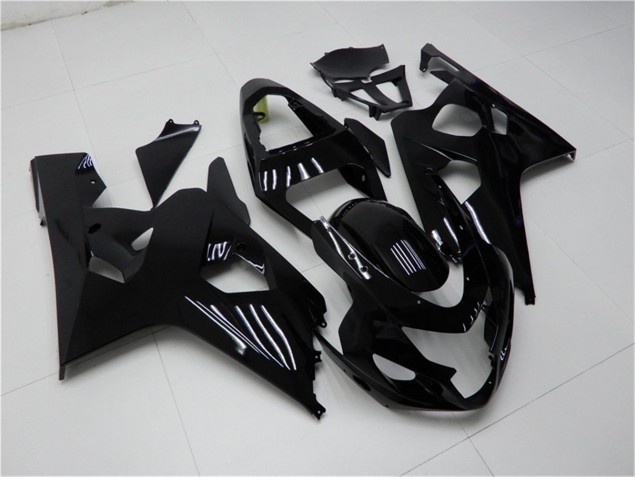 Glänzend Schwarz GSXR 600 / 750 K4 04-05 Motorrad Verkleidungen Glänzend Schwarz GSXR 600 / 750 K4 04-05 Motorrad Verkleidungen