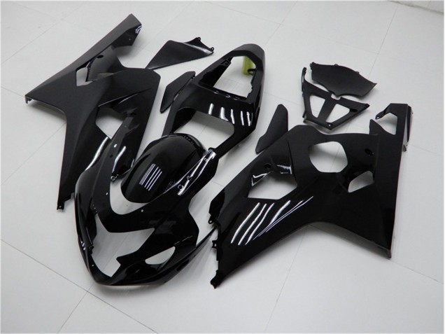 Glänzend Schwarz GSXR 600 / 750 K4 04-05 Motorrad Verkleidungen Glänzend Schwarz GSXR 600 / 750 K4 04-05 Motorrad Verkleidungen